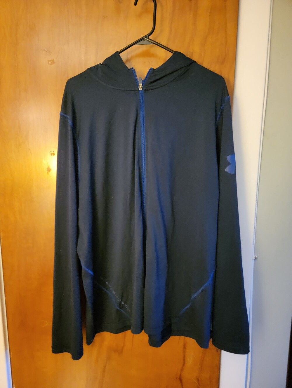 Under Armour Navy HeatGear Performance Jacket Full Zip